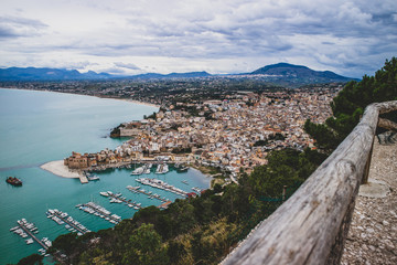 Obraz premium This is a city in Sicily
