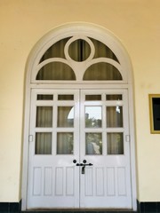 The main door to the entrance of the house of the founder of Pakistan