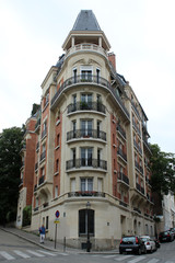 Fototapeta na wymiar Paris - Montmartre - Rue Lamarck