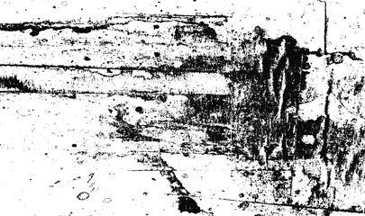Fototapeta premium Rough black and white texture vector. Distressed overlay texture. Grunge background. Abstract textured effect. Vector Illustration. Black isolated on white background. EPS10.