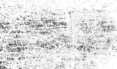 Rough black and white texture vector. Distressed overlay texture. Grunge background. Abstract textured effect. Vector Illustration. Black isolated on white background. EPS10.