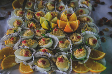 fruits and vegetables and eggs
