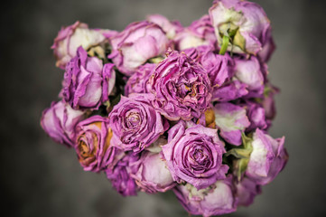 Fototapeta premium The bouquet of pink roses