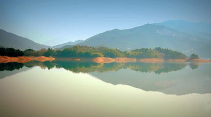 Reservoir in Jeollanamdo, South Korea