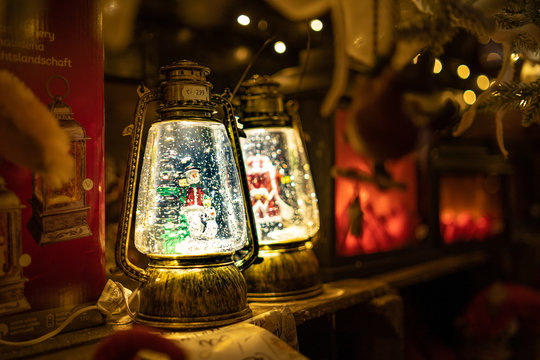 Christmas snow globe