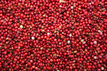 red peppercorns for food texture