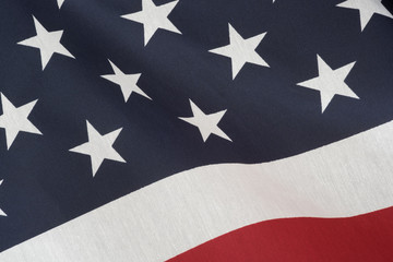 American Flag close up