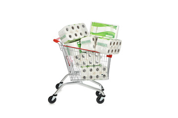 Coronavirus panic: People stockpiling toilet paper     