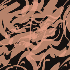 Colored Traits Fashion Background Seamless