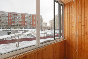 view from the balcony of the apartment building