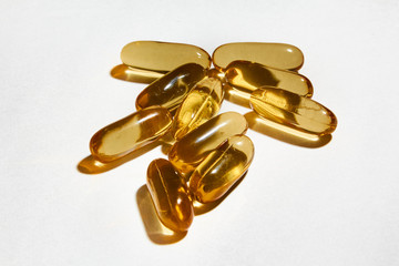 Fish Oil Capsules Contain Omega3