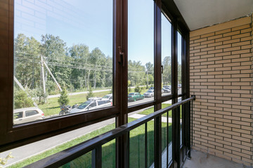 view from the balcony of the apartment building