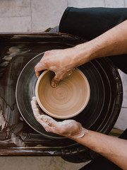 Pottery Top view photo