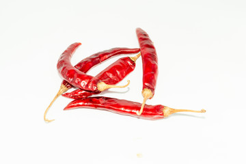 red chilli,dried red chilli.selective focus,selective focus on subject.