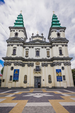 Cathedral in Ternopil city, former Dominican Church, Ukraine