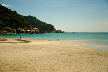 Fototapeta na wymiar playa de Tailandia 