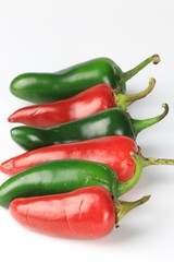 Colorful Variety of peppers