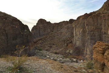 Fototapeta premium Valley in the natural rock formations