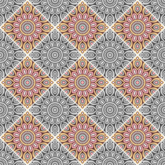 Seamless pattern. Vintage decorative elements