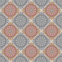 Seamless pattern. Vintage decorative elements