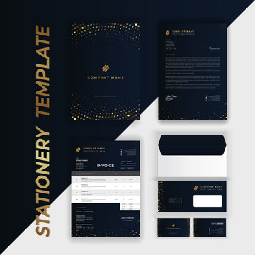 Luxury Branding Identity Stationery Template Design