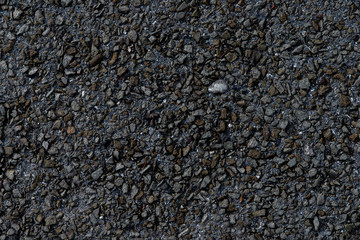 Texture of pebbles on the beach
