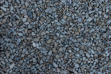 Texture of pebbles on the beach