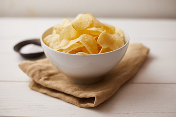 Potato chips for a tasty snack break.