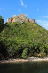  Castle on a rock by the lake