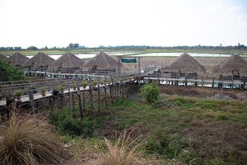 Fototapeta premium A beautiful view of Siem Reap city at Cambodia.
