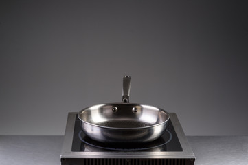 
induction cooker stainless steel pan