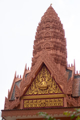A beautiful view of buddhist temple at Siem Reap, Cambodia.