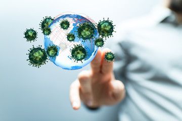 Virus  denoted  3d protection virus..