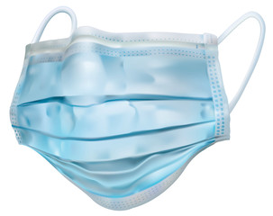 Medical protective mask to cover face