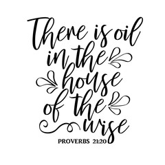There Is Oil In The House Of The Wise svg