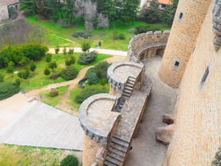 Castillo de Manzanares el Real, en el norte de Madrid