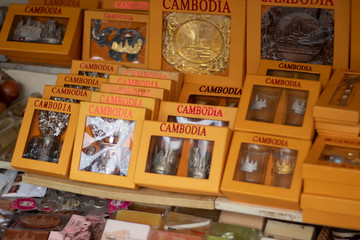 A beautiful view of Siem Reap city at Cambodia.