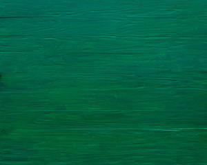 Big green wood plank wall texture background