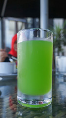 glass of fresh juice