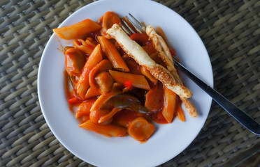 fried shrimp on a white plate