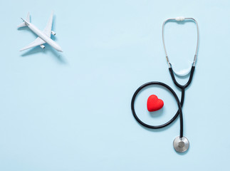stethoscope and heart