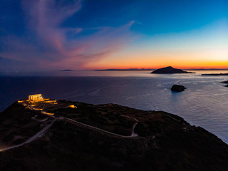 Obraz premium sunset over the sea