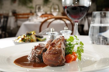 Rack of lamb