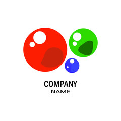 Abstract vector logo icon concept. Logotype template for branding and corporate design