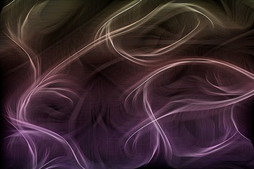 Energetic Abstract Split Flowing Purple & Yellow Lines Background
