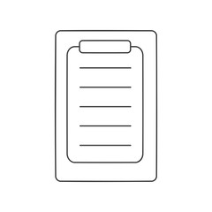 Clipboard Icon Vector