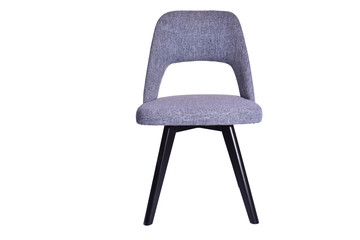 wooden chair isolated on white