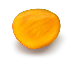 half of mango fruit