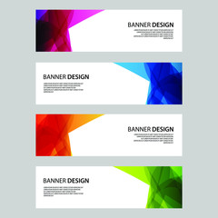 Vector Abstract banner web template