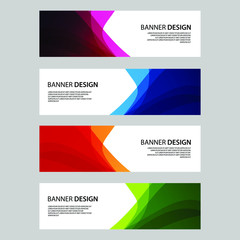 Vector Abstract banner web template